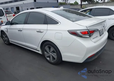 2016 Hyundai Sonata Plug-In Hybrid z USA, uszkodzony, nr VIN KMHE14L20GA036908